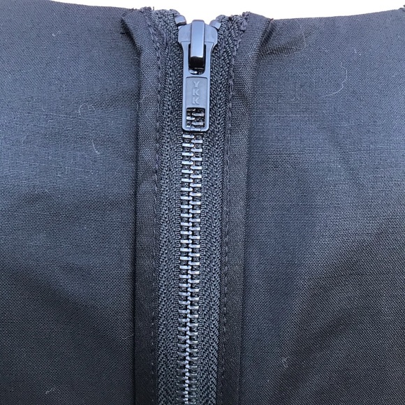 COS sz 40 (4) black shift dress a-line wool - Picture 5 of 6